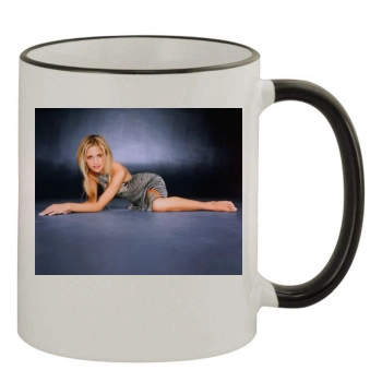 Sarah Michelle Gellar 11oz Colored Rim & Handle Mug