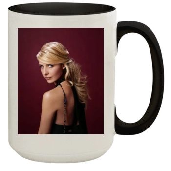 Sarah Michelle Gellar 15oz Colored Inner & Handle Mug