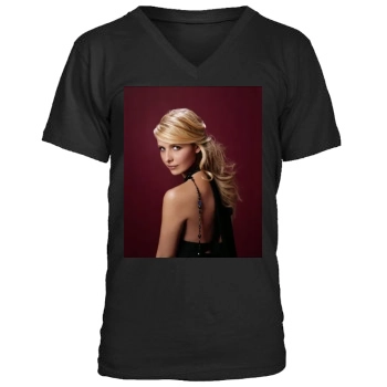 Sarah Michelle Gellar Men's V-Neck T-Shirt