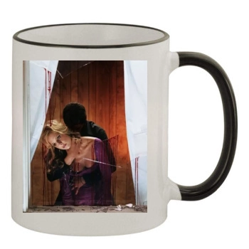 Sarah Michelle Gellar 11oz Colored Rim & Handle Mug