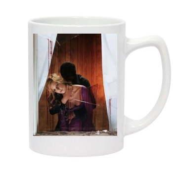 Sarah Michelle Gellar 14oz White Statesman Mug