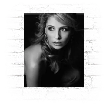 Sarah Michelle Gellar Metal Wall Art