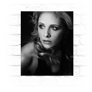 Sarah Michelle Gellar Metal Wall Art