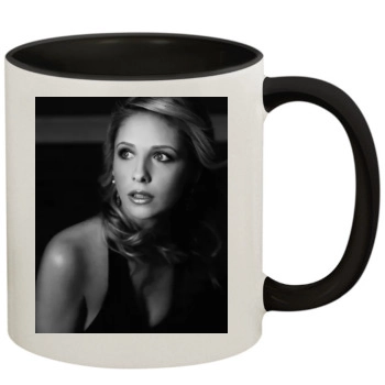 Sarah Michelle Gellar 11oz Colored Inner & Handle Mug