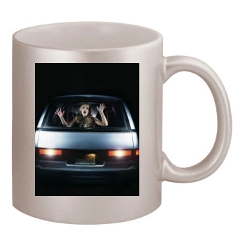 Sarah Michelle Gellar 11oz Metallic Silver Mug