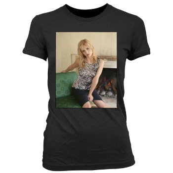 Sarah Michelle Gellar Women's Junior Cut Crewneck T-Shirt