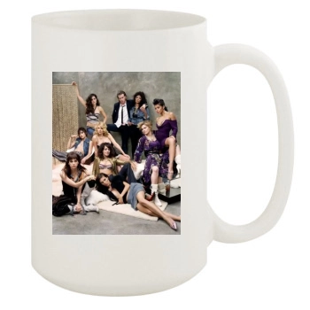 Sarah Shahi 15oz White Mug