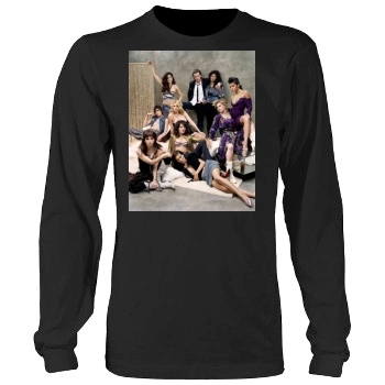 Sarah Shahi Men's Heavy Long Sleeve TShirt