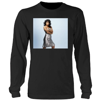 Sarah Shahi Men's Heavy Long Sleeve TShirt