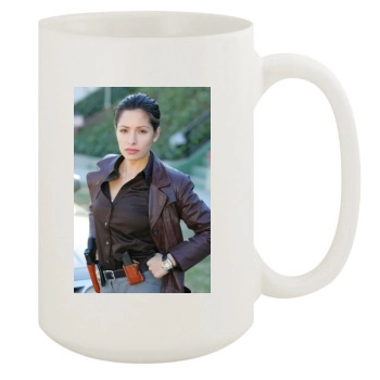 Sarah Shahi 15oz White Mug