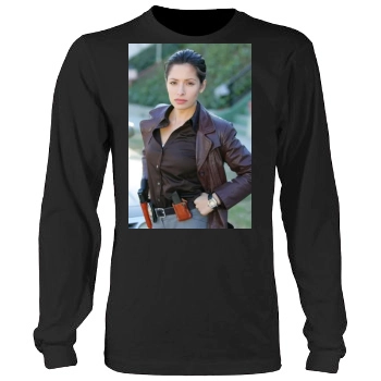 Sarah Shahi Men's Heavy Long Sleeve TShirt