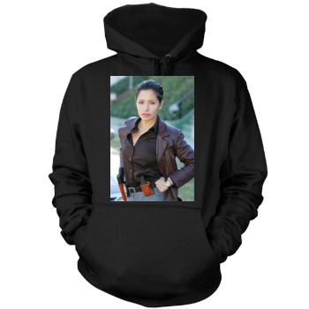 Sarah Shahi Mens Pullover Hoodie Sweatshirt