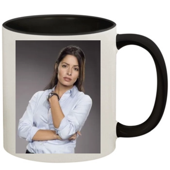 Sarah Shahi 11oz Colored Inner & Handle Mug