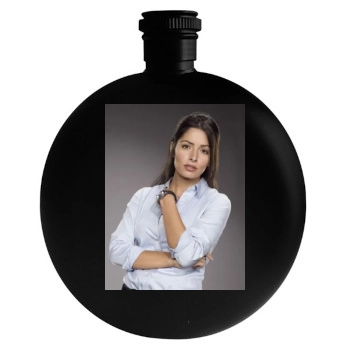 Sarah Shahi Round Flask