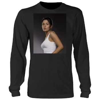 Sarah Shahi Men's Heavy Long Sleeve TShirt