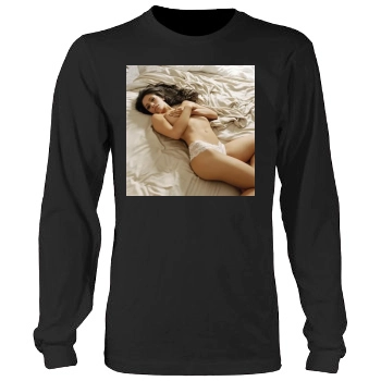 Sarah Shahi Men's Heavy Long Sleeve TShirt