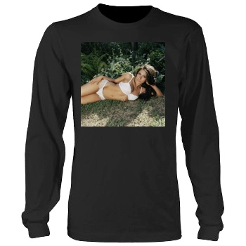 Sarah Shahi Men's Heavy Long Sleeve TShirt