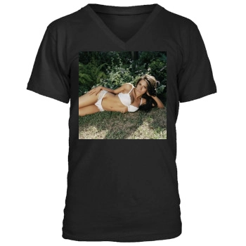 Sarah Shahi Men's V-Neck T-Shirt