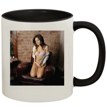 Sarah Shahi 11oz Colored Inner & Handle Mug