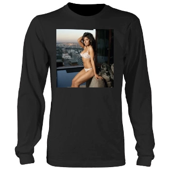 Sarah Shahi Men's Heavy Long Sleeve TShirt