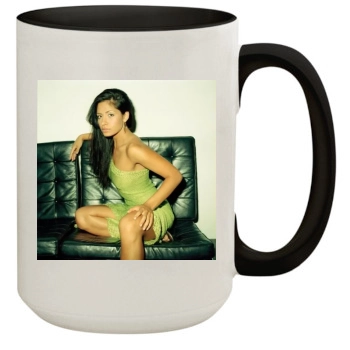 Sarah Shahi 15oz Colored Inner & Handle Mug