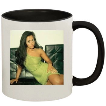 Sarah Shahi 11oz Colored Inner & Handle Mug