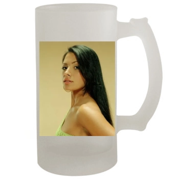 Sarah Shahi 16oz Frosted Beer Stein