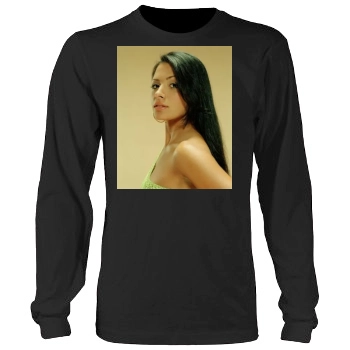 Sarah Shahi Men's Heavy Long Sleeve TShirt