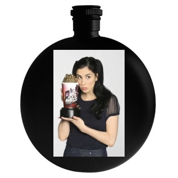 Sarah Silverman Round Flask