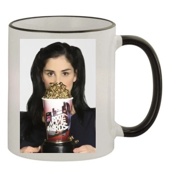 Sarah Silverman 11oz Colored Rim & Handle Mug