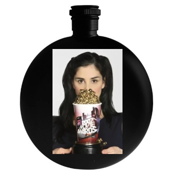 Sarah Silverman Round Flask