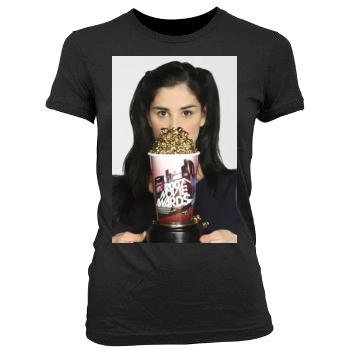 Sarah Silverman Women's Junior Cut Crewneck T-Shirt