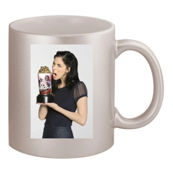 Sarah Silverman 11oz Metallic Silver Mug