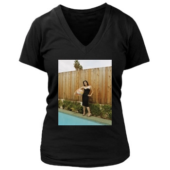 Sarah Silverman Women's Deep V-Neck TShirt