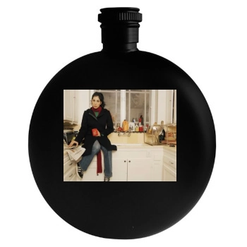 Sarah Silverman Round Flask