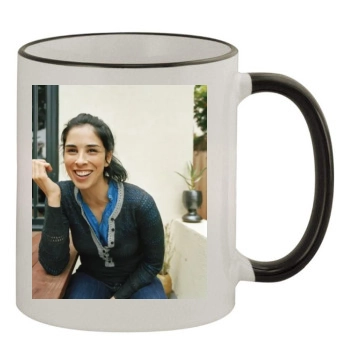 Sarah Silverman 11oz Colored Rim & Handle Mug