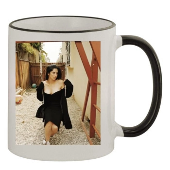 Sarah Silverman 11oz Colored Rim & Handle Mug