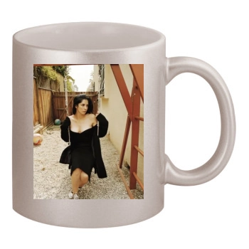 Sarah Silverman 11oz Metallic Silver Mug