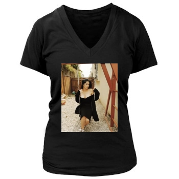 Sarah Silverman Women's Deep V-Neck TShirt