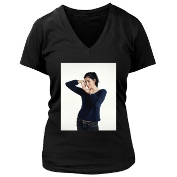 Sarah Silverman Women's Deep V-Neck TShirt