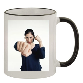 Sarah Silverman 11oz Colored Rim & Handle Mug