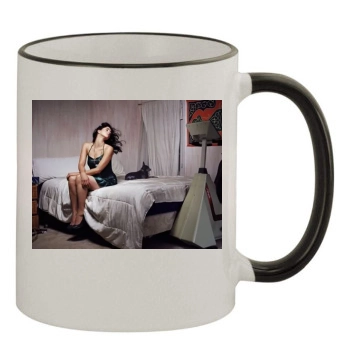 Sarah Silverman 11oz Colored Rim & Handle Mug