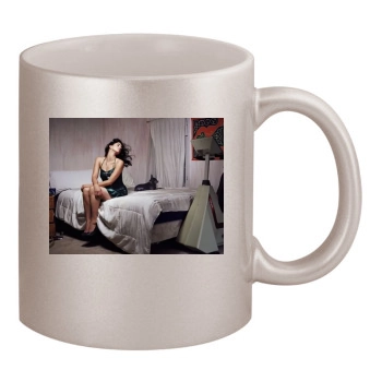 Sarah Silverman 11oz Metallic Silver Mug