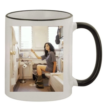 Sarah Silverman 11oz Colored Rim & Handle Mug