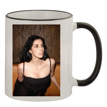 Sarah Silverman 11oz Colored Rim & Handle Mug