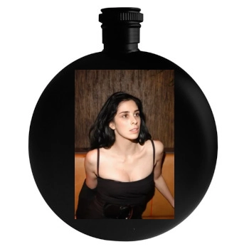 Sarah Silverman Round Flask