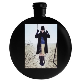 Sarah Silverman Round Flask