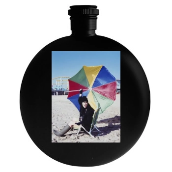 Sarah Silverman Round Flask