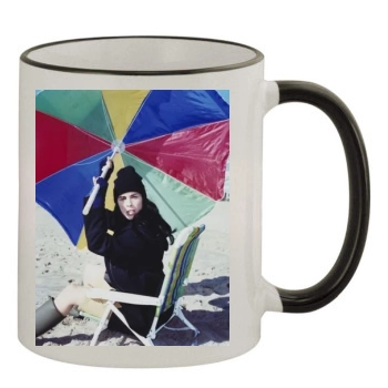 Sarah Silverman 11oz Colored Rim & Handle Mug