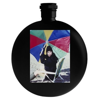 Sarah Silverman Round Flask